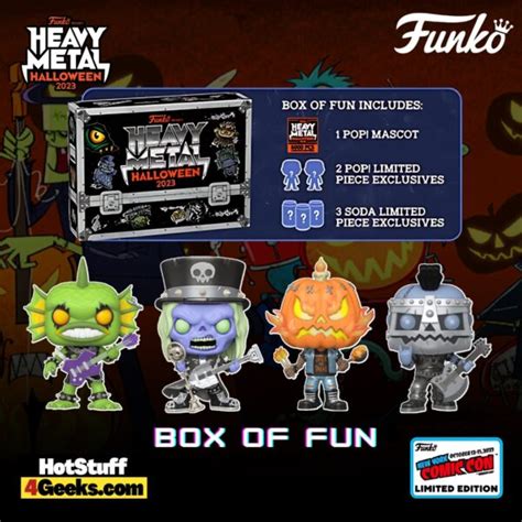 funko heavy metal box list|NYCC 2023 Funko Heavy Metal Halloween Complete .